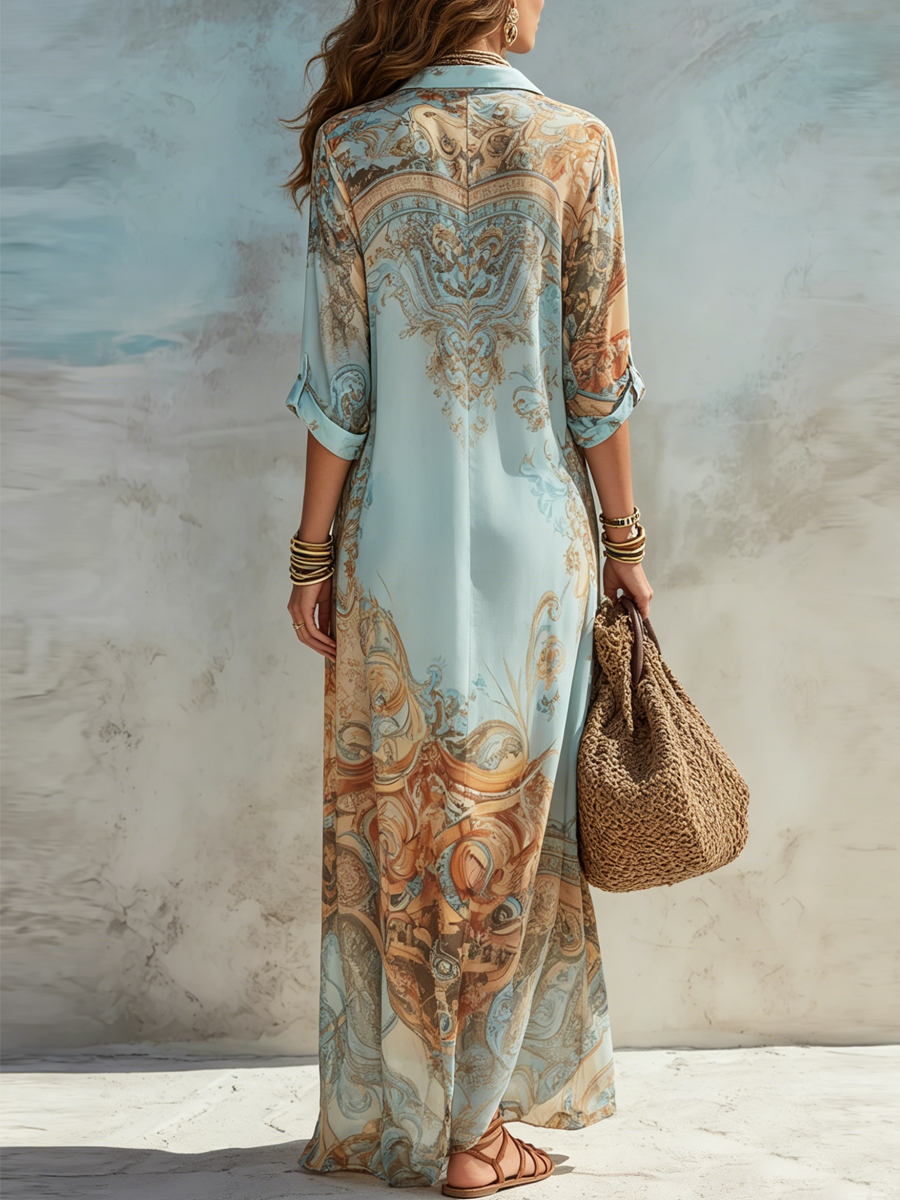 AURE Vestido Vaporoso de Verano 4