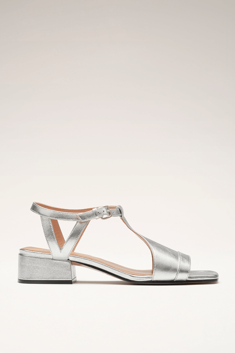 AURE | Sandalias Plata Serena