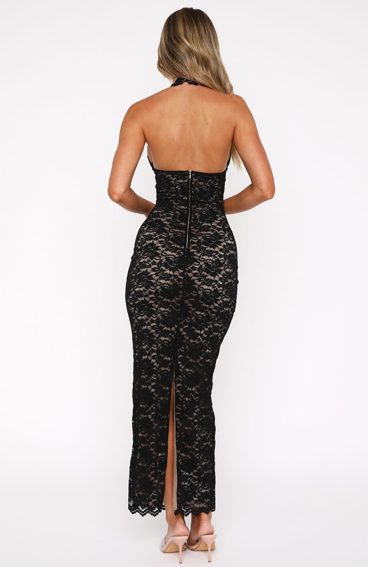 AURE | Lace Me Maxi Dress