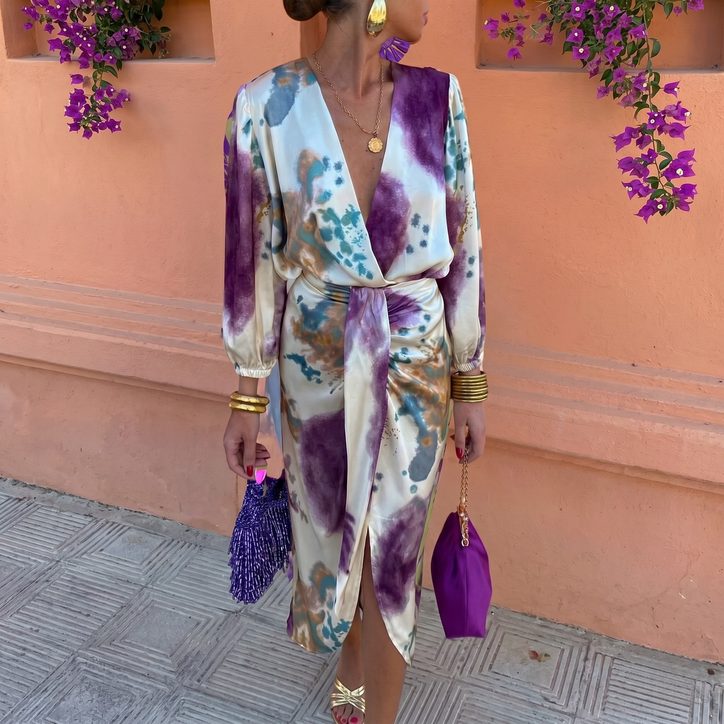Sofía | Vestido de verano sofisticado Céline para mujer
