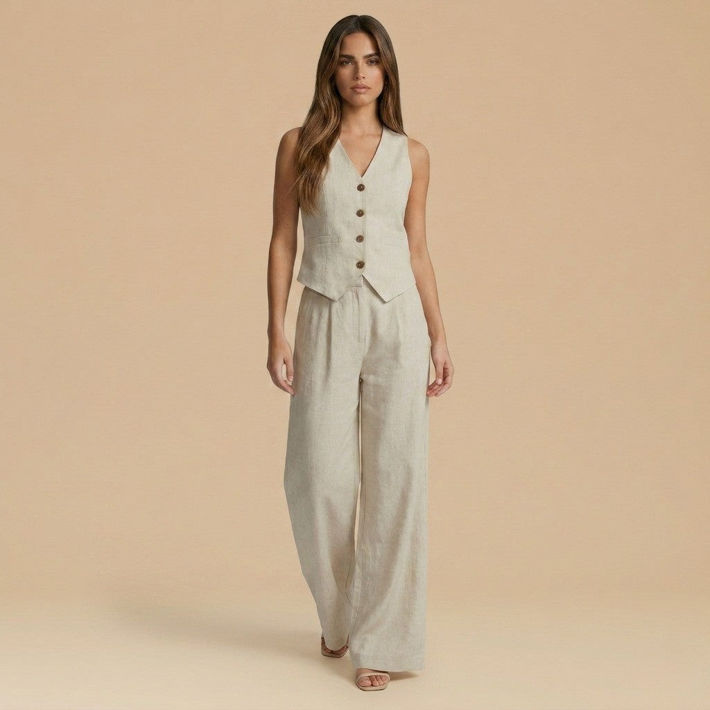 Sofía | Conjunto Chaleco + Pantalón de regalo