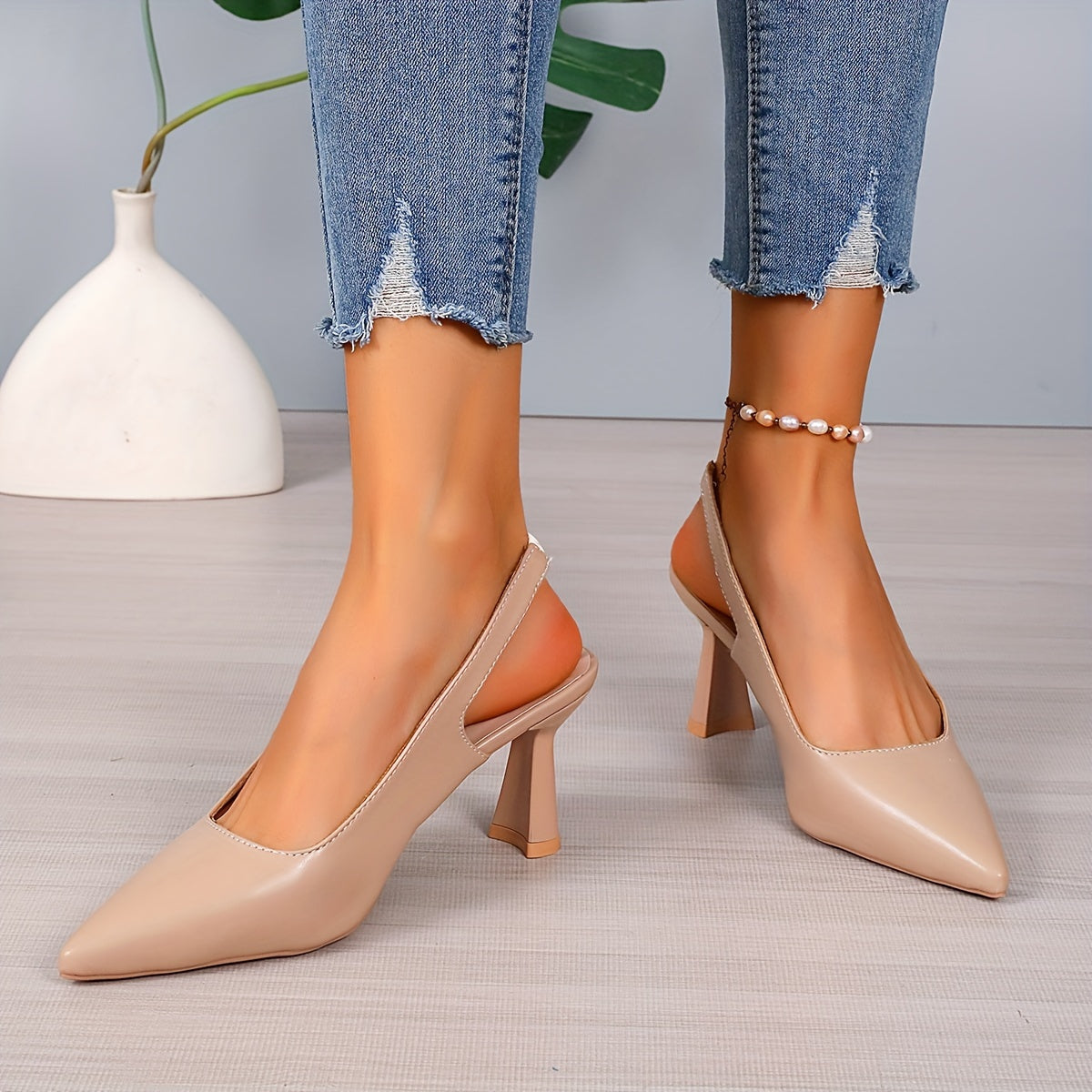 Sophia™ | Tacones Slingback Elegantes