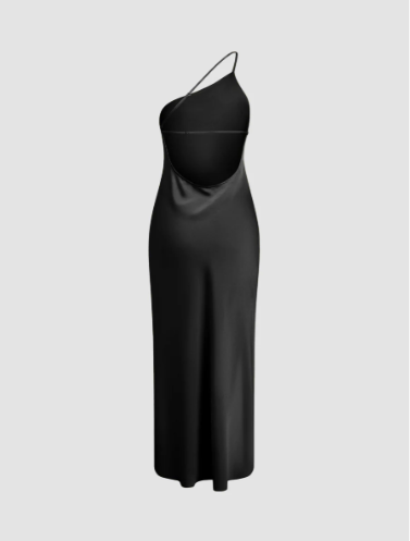 Vestido Largo de Espalda Abierta