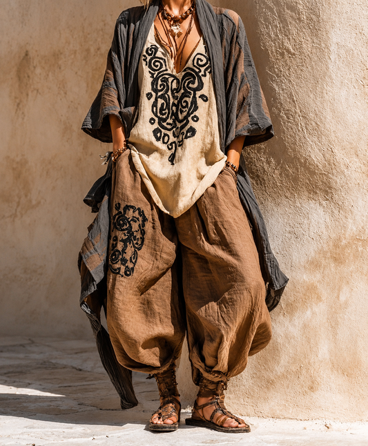Isabel - Conjunto De 3 Piezas Bohemio