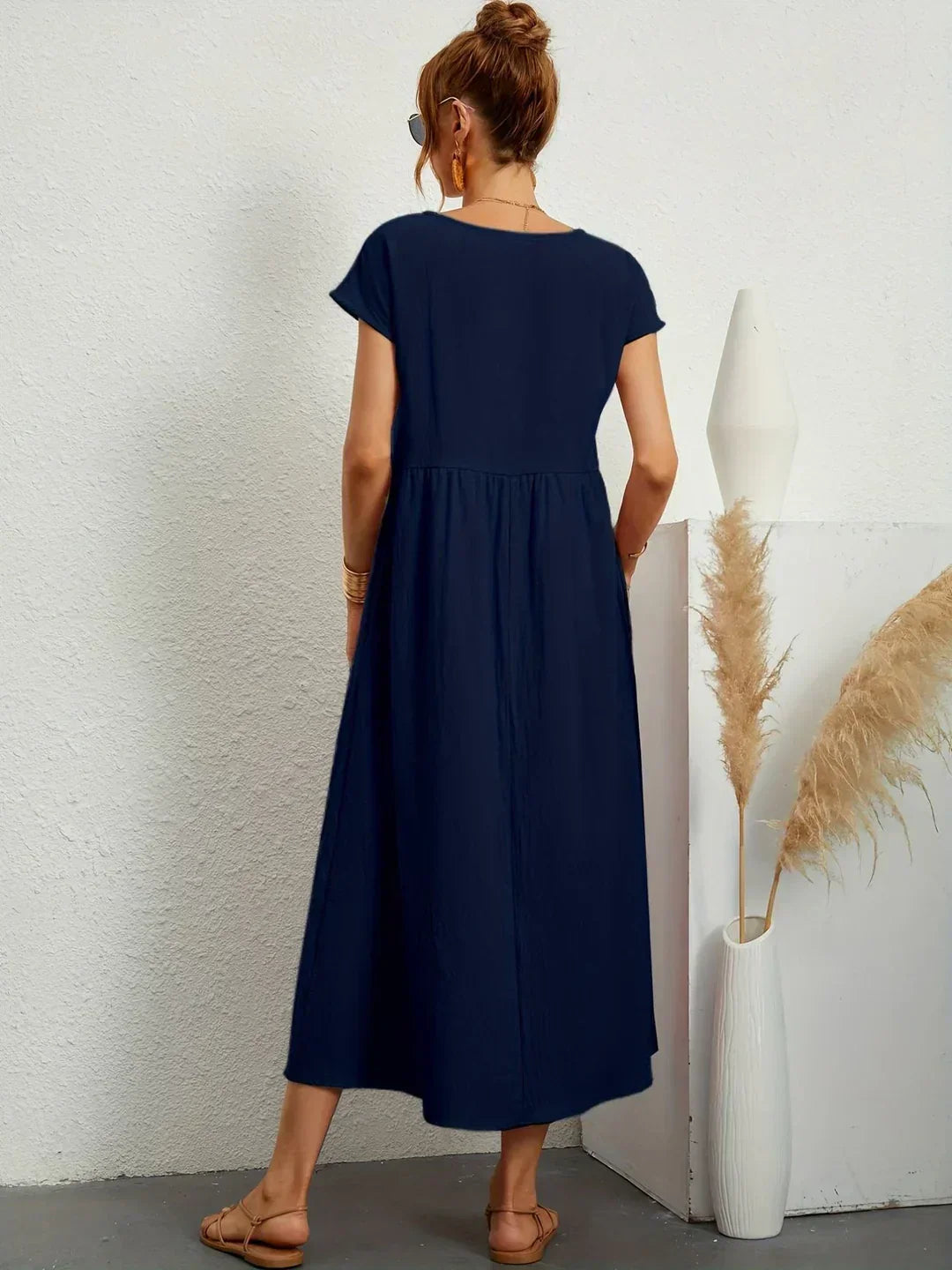 AURE | Vestido Midi Fluido