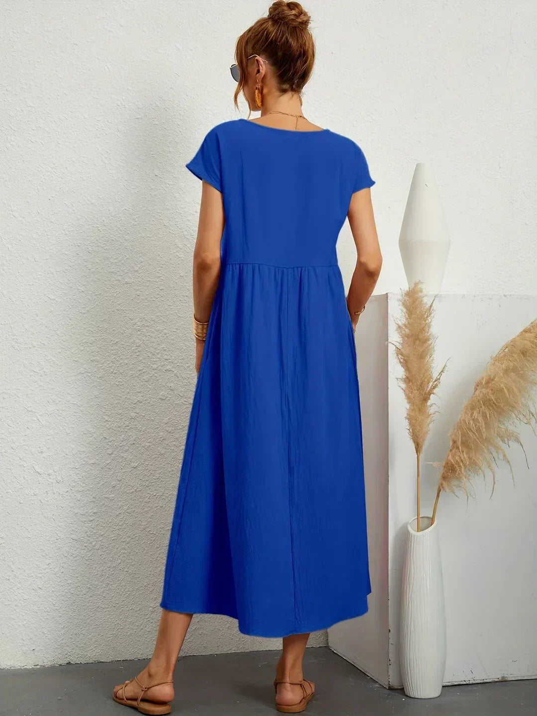 AURE | Vestido Midi Fluido
