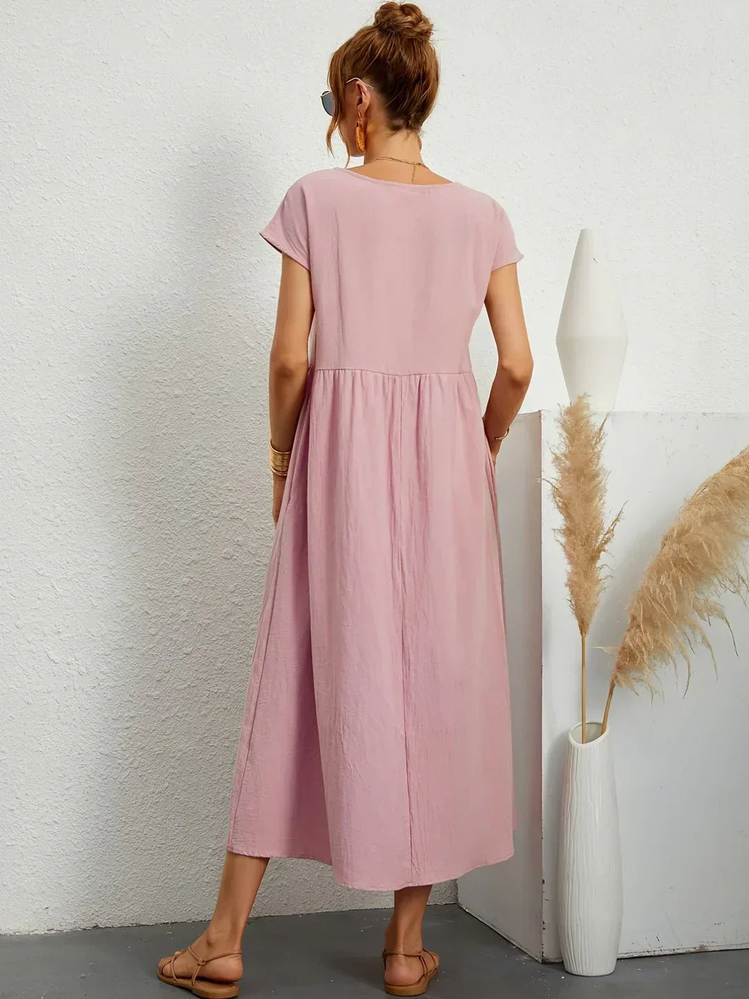 AURE | Vestido Midi Fluido