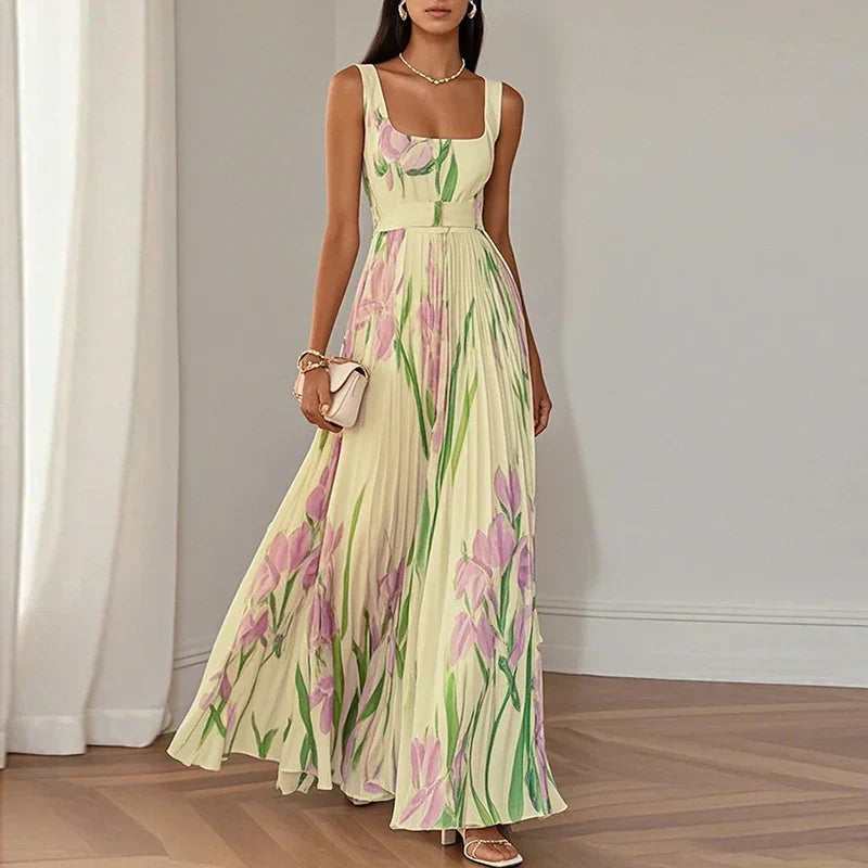 AURE Vestido Maxi Floral 5