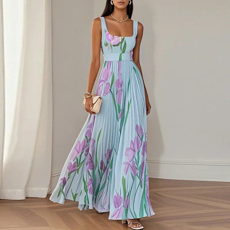 AURE Vestido Maxi Floral 6