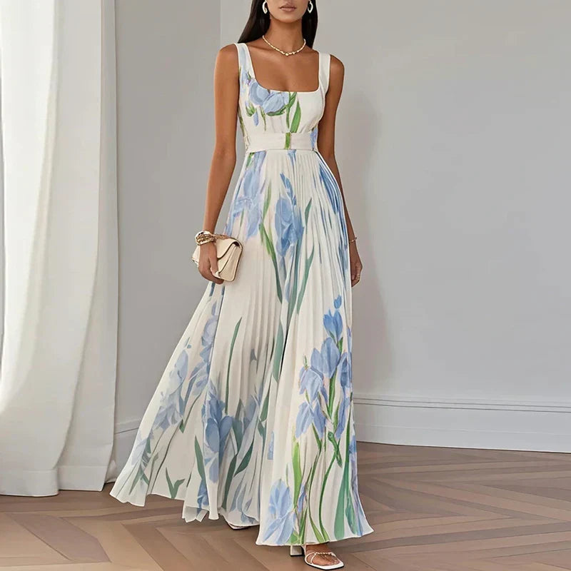 AURE Vestido Maxi Floral 2