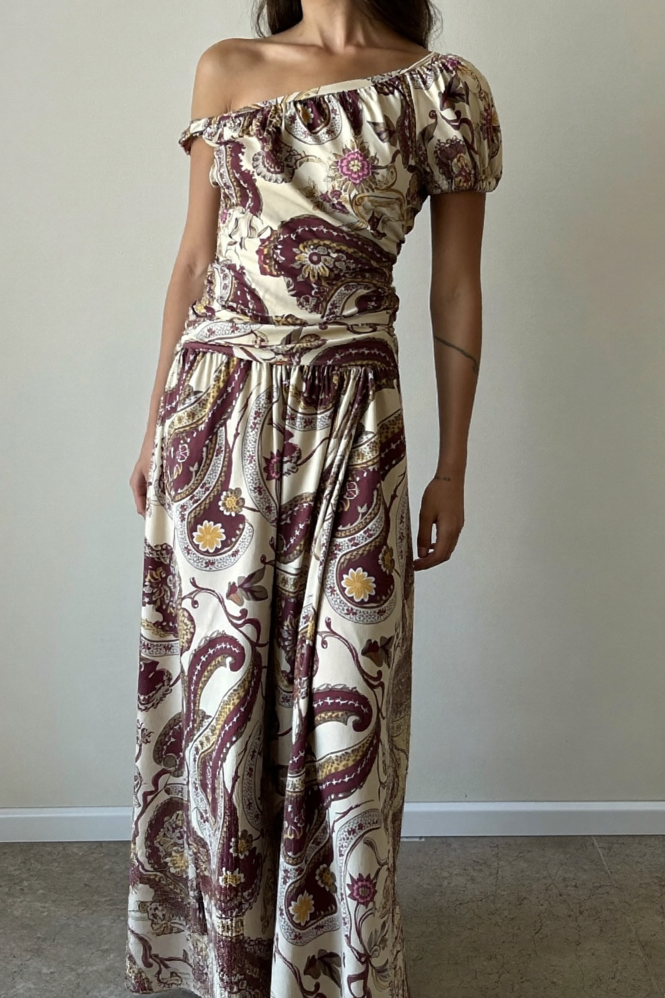 Carmen Vestido Maxi Boho - Vista frontal