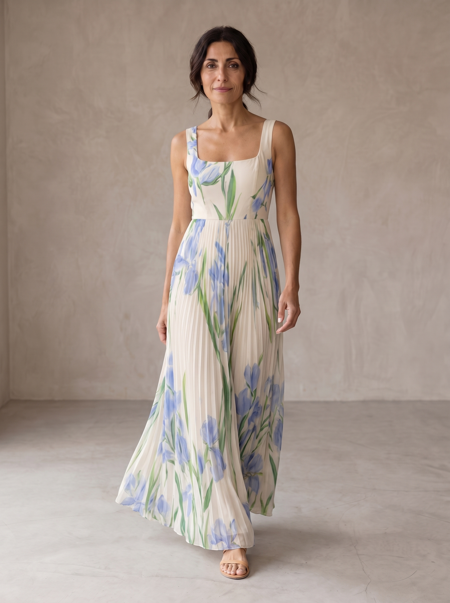AURE Vestido Maxi Floral 1