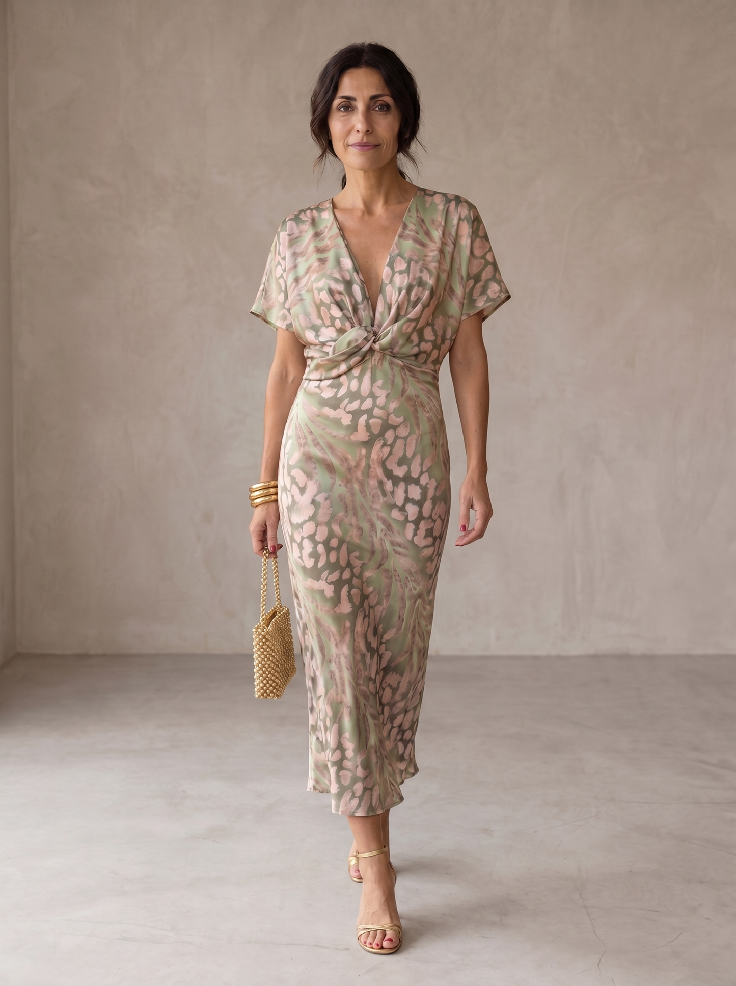 AURE Vestido Elegante Tejido Ligero 1