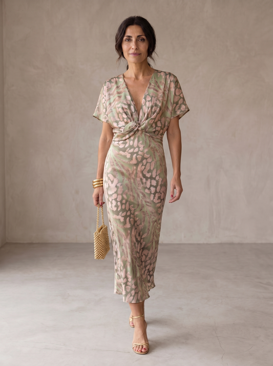 AURE Vestido Elegante Tejido Ligero 1
