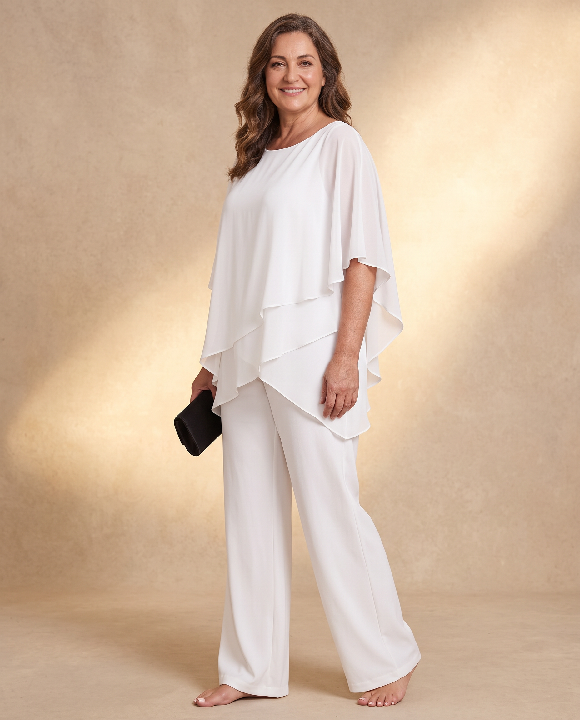 Martina | Conjunto blusa y pantalon - Blanco