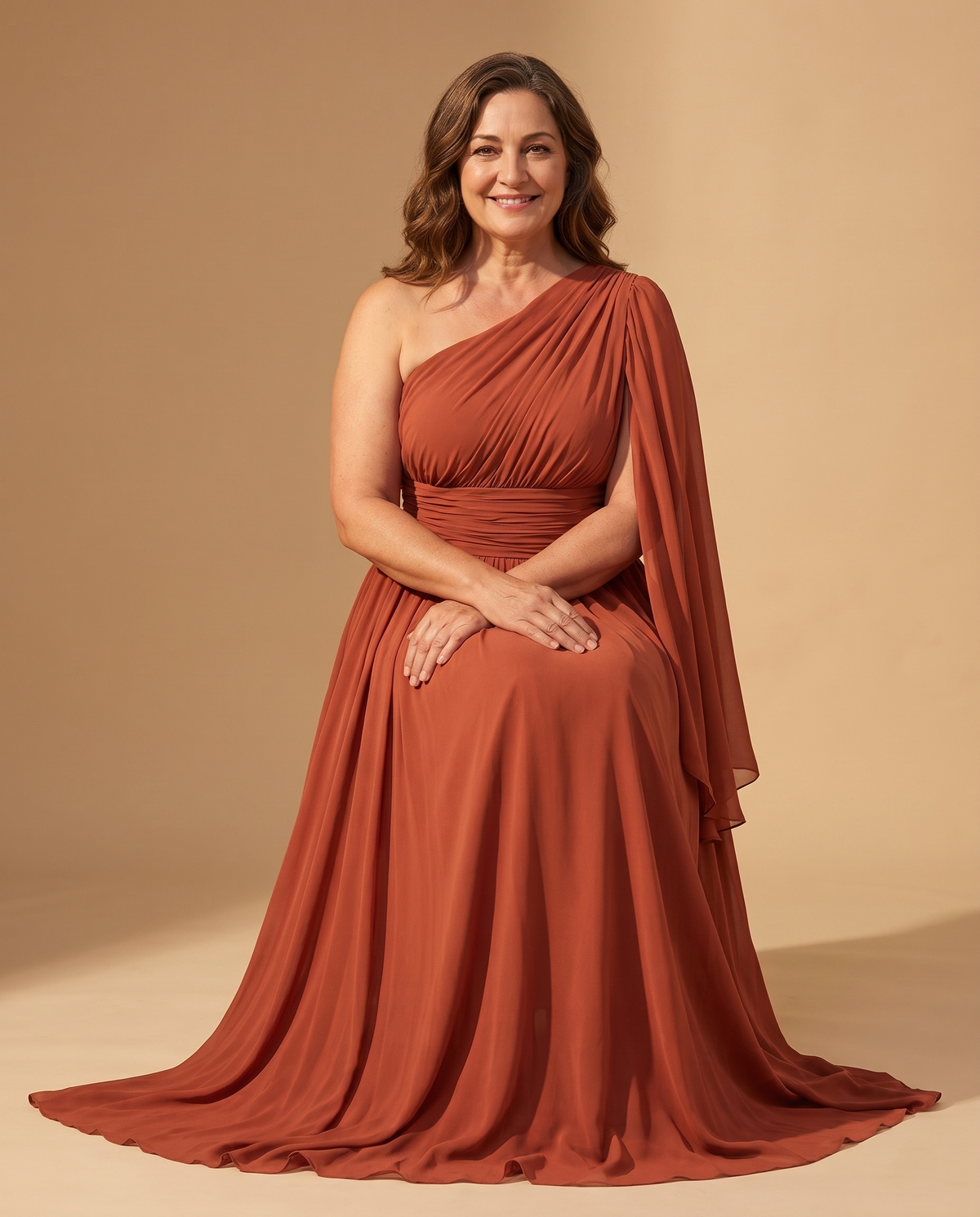 AURE | Vestido Toledo - Terracota 3