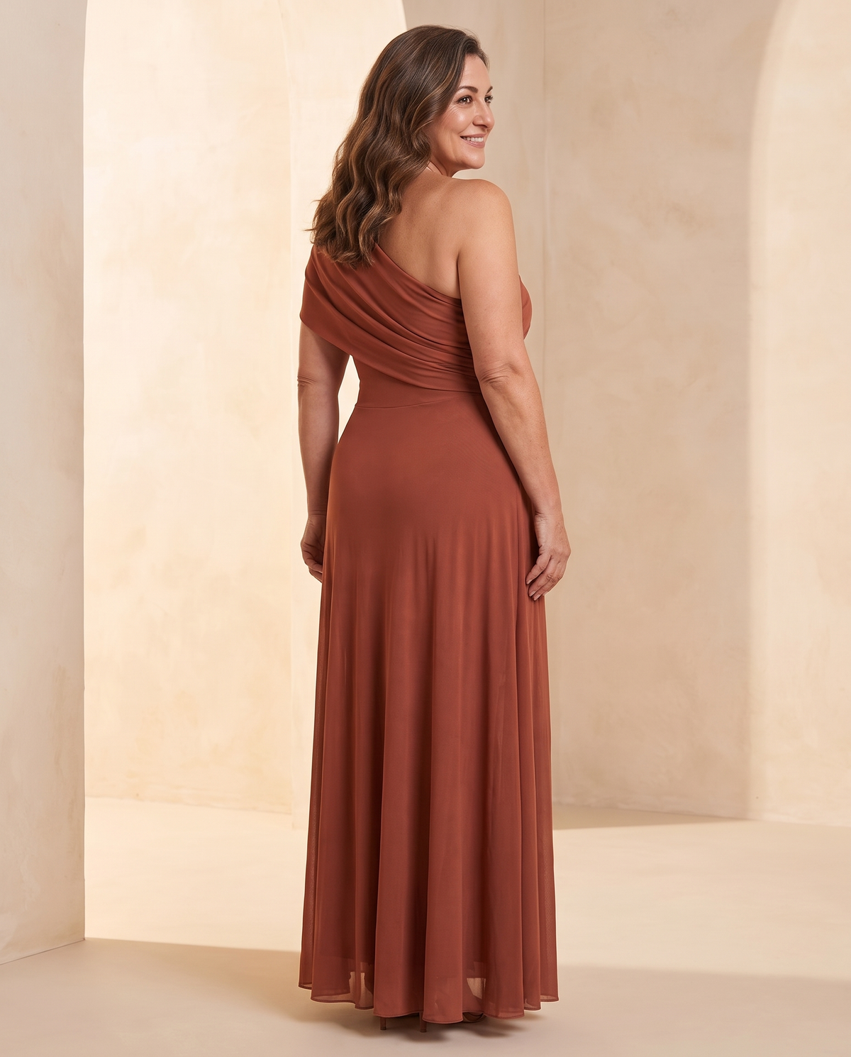 AURE | Vestido Toledo - Terracota 2