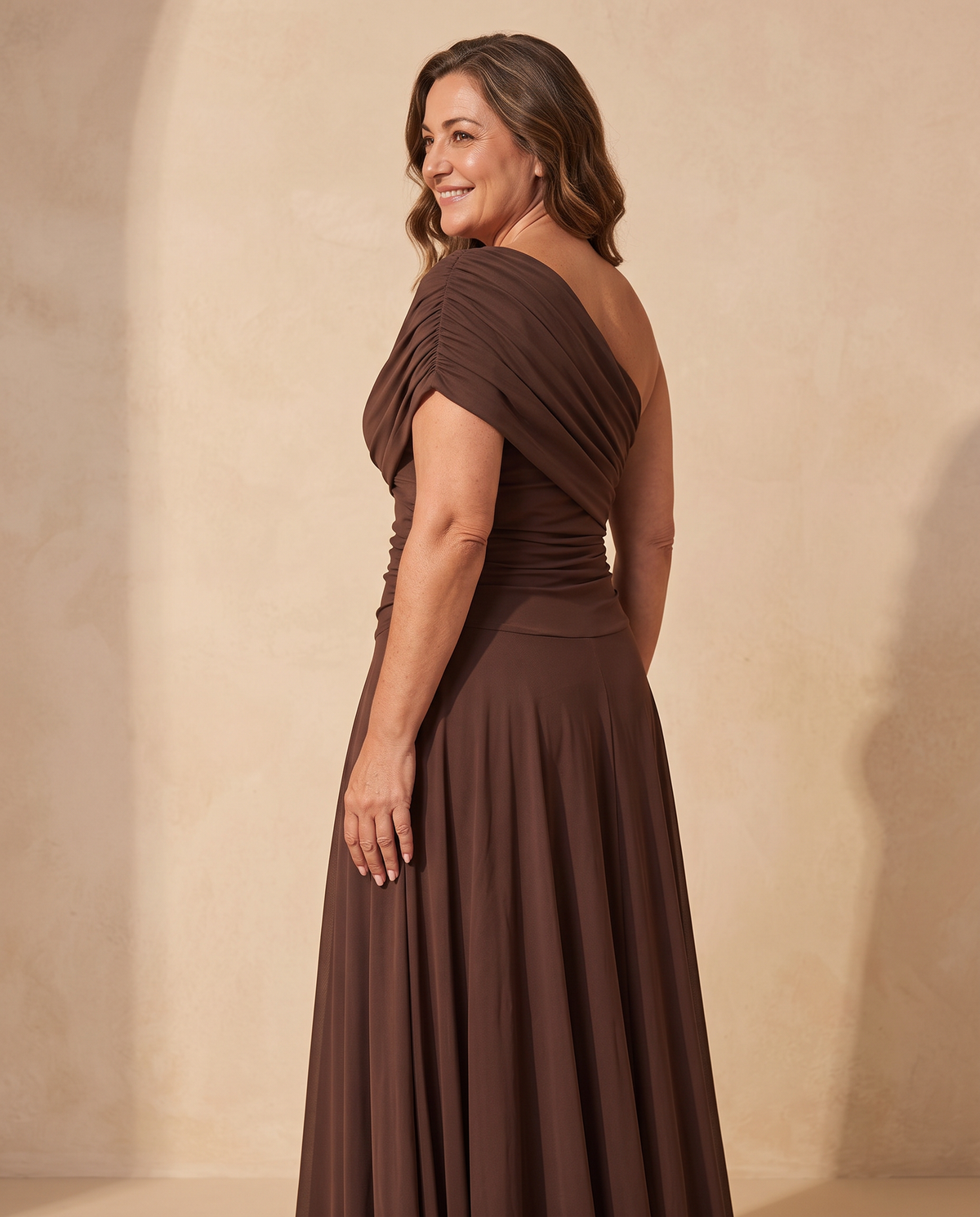 AURE | Vestido Toledo - Marrón 2