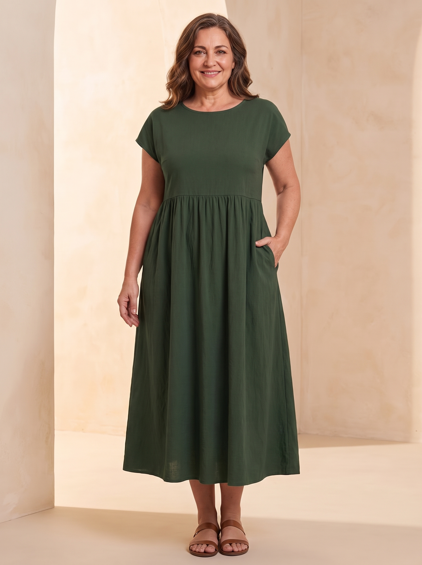 AURE Midi Fluido Verde Militar avatar