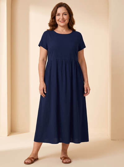 AURE | Vestido Midi Fluido