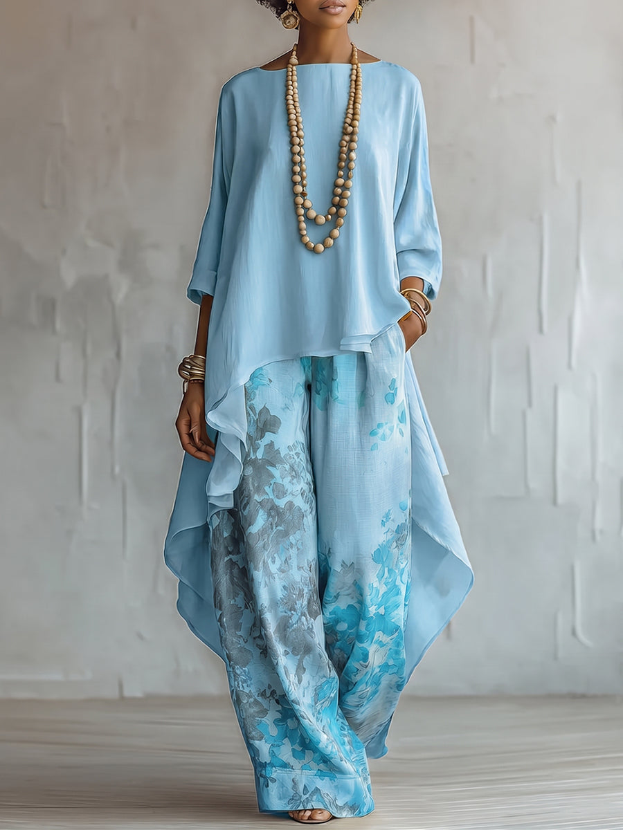 AURE Conjunto Floral de Dos Piezas 1